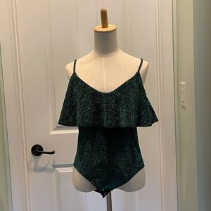 ZARA bodysuit/ sparkly